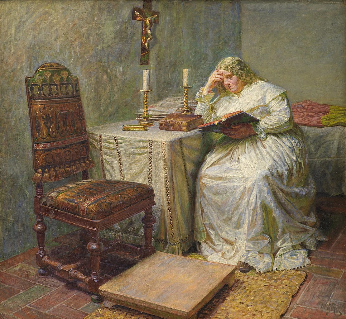 Kristian Zahrtmann - Leonora Christina nella Torre Blu, Statens Museum for Kunst, Copenaghen